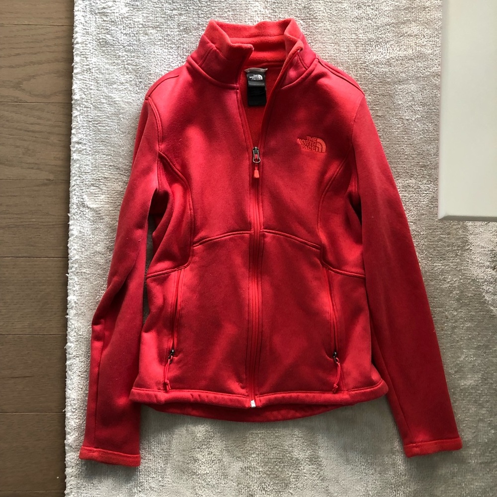 North face zip jacket